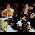 Ian & Nina sure love animals ;) - ian-somerhalder-and-nina-dobrev photo