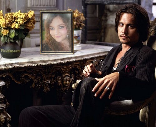 Johnny Depp + Maria = <3