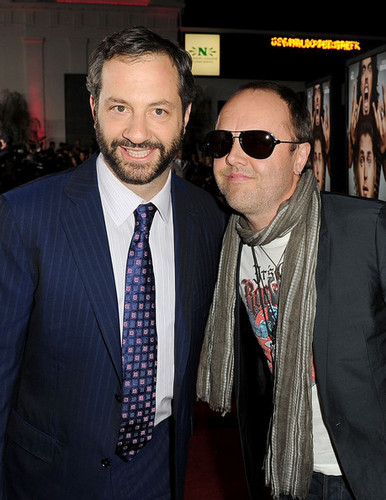 Judd Apatow & Lars Ulrich @ Get Him to the Greek Premiere - 2010