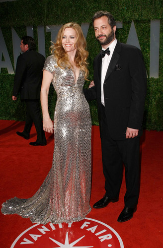 Judd Apatow & Leslie Mann @ 81st Annual Academy Awards - 2008