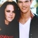 Kristen Stewart and Taylor Lautner - twilight-series icon