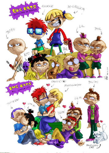 Rugrats Before and After