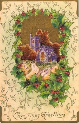  Vintage navidad Cards