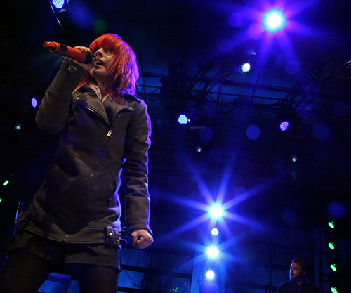  13.10.10 Paramore @ Sidney Myer موسیقی Bowl, Melbourne, Australia