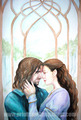 Arwen and Aragorn - romantic-movie-moments fan art