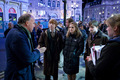Behind the scenes of Deathly Hallows- trio with David Yates - harry-potter photo