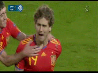  F. Llorente playing for Spain