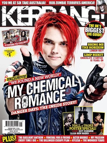Gerard on Kerrang! (October 2010)