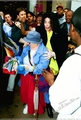 He escorted the old lady to his waiting car and offered her a lift home. - michael-jackson photo
