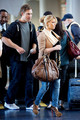 Jessica & Eric @ LAX Airport - jessica-simpson photo