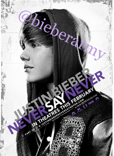  Justin Bieber Movie Poster exclusive from Bieber Army
