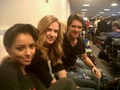 Katerina, Sara & Steven @ the airport - the-vampire-diaries-tv-show photo