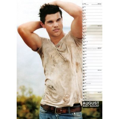  Taylor Lautner 2011 Calendar