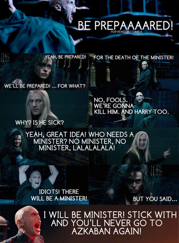  Voldemort+Death Eaters to " Scars Song"