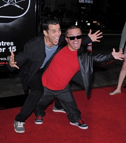 Steve-O & Wee Man @ the LA Premiere of 'Jackass 3D'