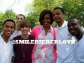 exclusive pic: Justin Bieber with Michelle Obama :O - justin-bieber photo