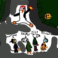 kowlski on haloween - penguins-of-madagascar fan art