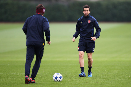  Arsenal training session