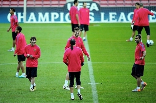 Barca (training 19/10/2010)