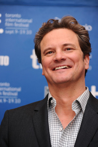  Colin Firth at The King's Speech Press Conference at Toronto International Film Festival