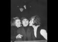George Harrison and a rather jealous Paul McCartney in the background - music photo