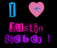  I l’amour Justin Bieber ! <3