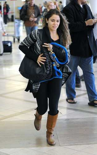  Nikki Reed at LAX Airport - October 17, 2010