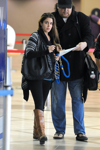 Nikki Reed at LAX Airport - October 17, 2010