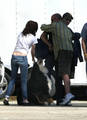 Rob & Kristen arriving @ set [October 15] - robert-pattinson-and-kristen-stewart photo