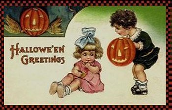  Vintage halloween Cards
