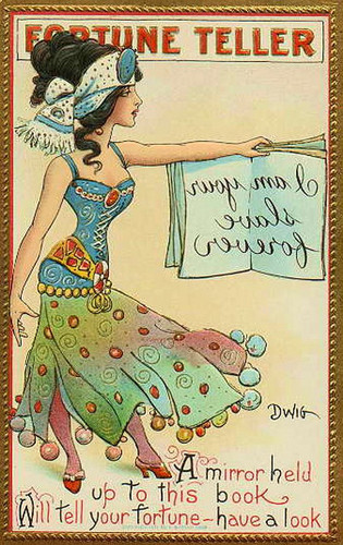  Vintage Dia das bruxas Cards