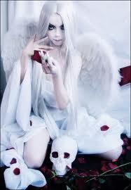 angel with skulls 