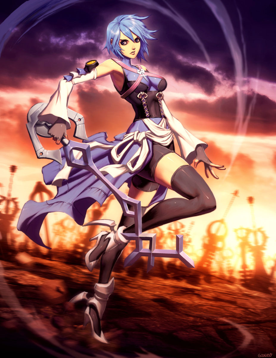 Aqua - Kingdom Hearts: Aqua Photo (16441057) - Fanpop
