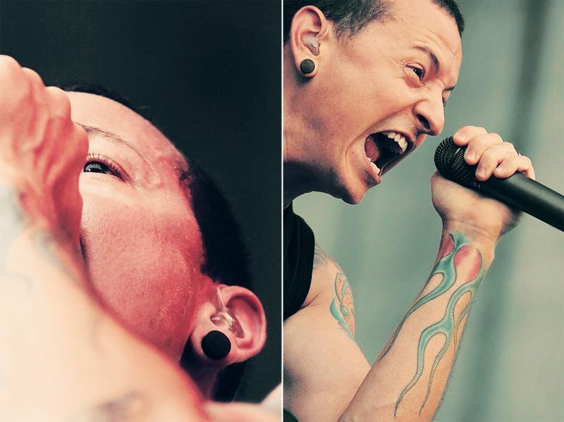 Fan Art of Chazy Eyes for fans of Chester Bennington. 