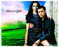 the-vampire-diaries-tv-show - Elana & Stefan wallpaper