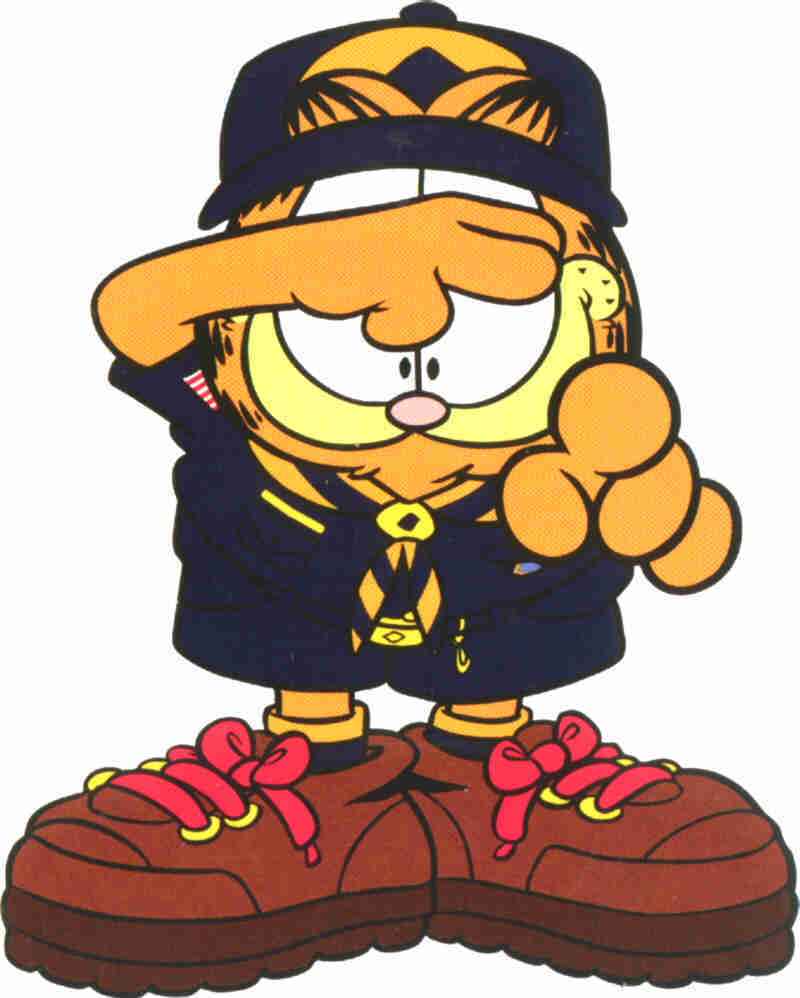 clipart of garfield the cat - photo #39