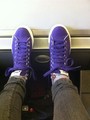 Hayley's purple Nike's. - paramore photo
