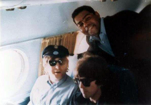  John and George with some guy