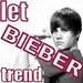Let Bieber Trend ! <3 - justin-bieber icon