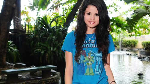  Selena Gomez kertas-kertas dinding