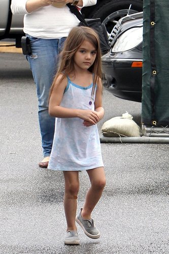Suri Cruise is a long haired cutie