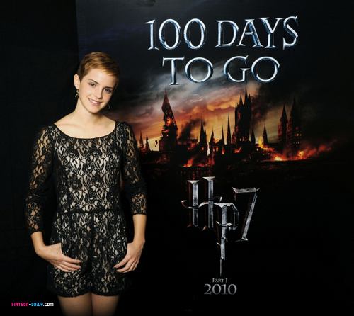  11.07 - Harry Potter 100 days to go