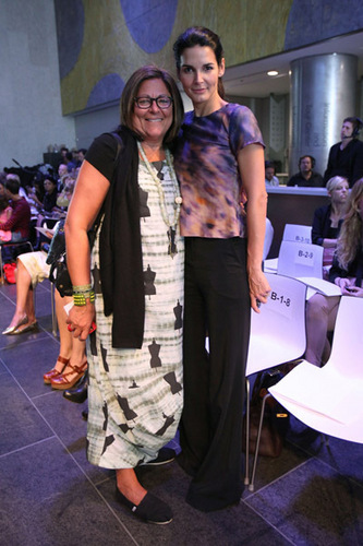  Angie @ Christian Cota - Front Row - Spring 2011 MBFW