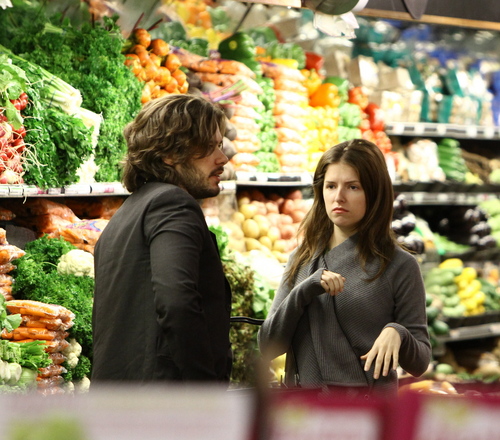 Anna Kendrick grocery shopping - October 22, 2010