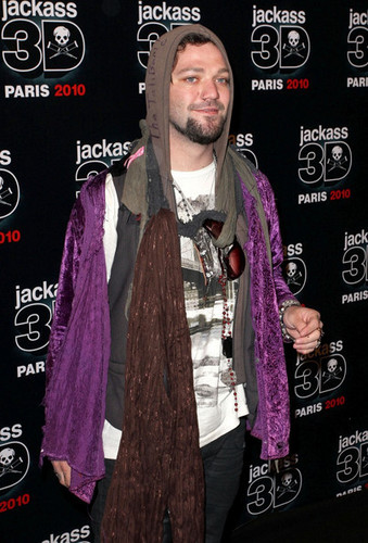  Bam Margera @ the Paris Premiere of 'Jackass 3D'