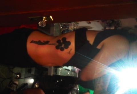  Christina's Bansky tattoo