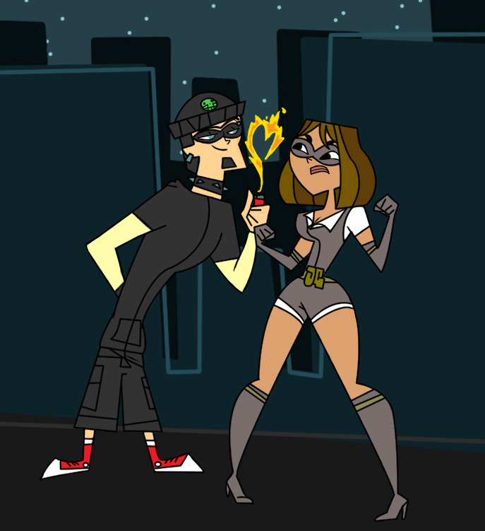 Fan Art of DC heroes for fans of Total Drama World Tour. 