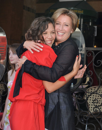  Emma Thompson Gets a étoile, star on the Walk of Fame