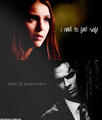 I need to feel safe, then I'll protect her - damon-and-elena fan art