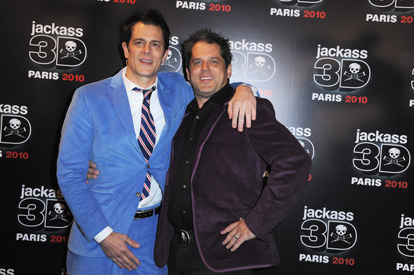 Jeff Tremaine Johnny Knoxville the Paris Premiere of'Jackass 3D'